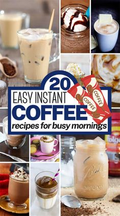 Homemade Instant Coffee, Coffee Drink Ideas At Home, Meal Prep Coffee, Instant Coffee Frappuccino, Starbucks Instant Coffee Recipes, Healthy Instant Coffee Recipes, Best Instant Coffee Recipes, Nesspreso Coffee Recipes, Iced Instant Coffee Recipe