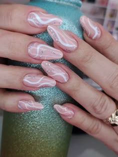 Unghie Sfumate, Ombre Acrylic Nails, Blush Nails, Pretty Acrylic Nails, Fancy Nails, Chic Nails, Short Acrylic Nails, Best Acrylic Nails