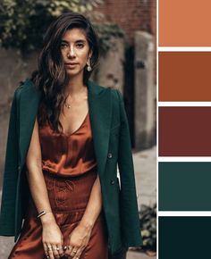 Deep Autumn Palette, Intricate Hairstyles, Colour Combinations Fashion, Color Combos Outfit, Color Blocking Outfits, Color Combinations For Clothes, Deep Autumn