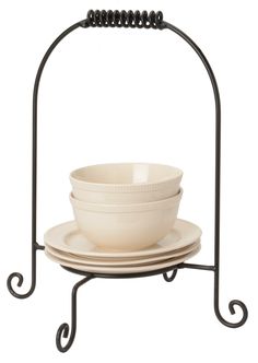 DINNER PLATE STACKER Wrought Iron Dinnerware Display Buffet Dish Caddy USA Wrought Iron Candle Chandelier, Dinnerware Display, Buffet Plates, Buffet Plate, Dinnerware Storage, Plate Organizer, Cupcake Plate, Wrought Iron Candle, Kitchen Buffet