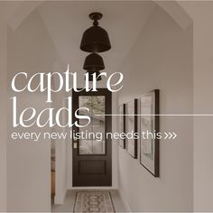 the words capture leads every new listing needs this