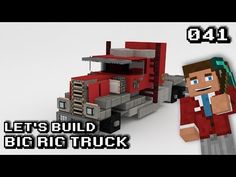 an image of a truck with the words, let's build big rig truck