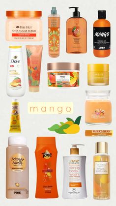 mango shower routine #tropical #selfcare #showerroutine #bathandbodyworks Scent Layering, Smelling Like A Snack, Tropical Perfume, Scent Combinations, Snapchat Hacks, Good Scents, Tropical Showers