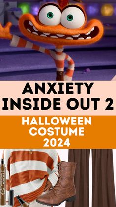 Anxiety, Anxiety Costume, Anxiety Inside Out 2 Costume, Inside Out 2 Costume, Inside Out Costume, Pixar Costume, Disney Costume, Disney Halloween, Disney Halloween Costume, Inside Out Halloween, Inside Out Aesthetic, Inside Out Characters, Disney Halloween Costumes, Disney Halloween Outfits, Fall Disney Outfits, Disneyland Halloween Outfit, Halloween Outfits, DIY Costumes, DIY Halloween Costume, Halloween DIY Costume Disneyland Halloween Outfit, Inside Out Aesthetic, Disney Halloween Outfits, Inside Out Halloween, Fall Disney Outfits, Costume Halloween Diy, Pixar Costume, Halloween Diy Costume, Affordable Halloween Costumes