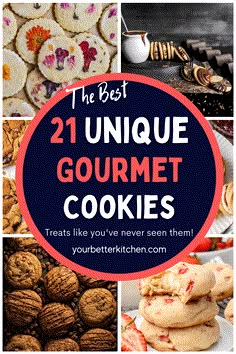 the best unique gourmet cookies that you've never seen them are delicious