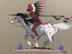 Comanche Artwork, Western Sketches, Cherokee Tattoos, Muscogee Creek, Native American Drawing, Horse Stencil, Native Artwork, Iron Man Art