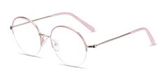 Pink Glasses, Metal Eyeglasses, Discover Your Style, Gold Glasses, Round Glasses Frames, Metal Glasses, Glasses For Women, Round Frame, Pink Outfits