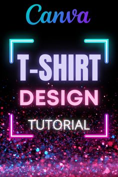 awesome Typography T-Shirt Design Tutorial in Canva | Design Custom Shirts Canva Tutorials Ideas, Cricut Classroom, Canva Learning, Canva Creations, Tutorial Canva, Canva Tutorials, Canva Hacks, Inkscape Tutorials