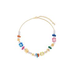 LOUIS VUITTON® - Lv Surfin' Flower Necklace - Multicolored