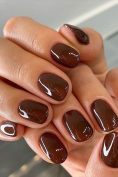 brown nails
brown nails acrylic
brown nails design
brown nails ideas
brown nails aesthetic
brown nails short
brown nails almond shape
brown nails acrylic almond January Nail Designs, Brown Nail, Summer Nail Colors, January Nails, Nagel Tips, Summer Nails Colors, Neutral Nails