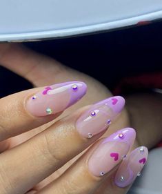 Bibble Barbie Nails, Classy Acrylic Nails, Kawaii Nails, Pink Acrylic Nails, Funky Nails, Pretty Acrylic Nails