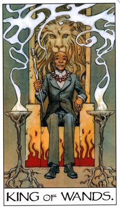 the king of wands tarot card