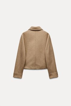 SOFT JACKET WITH POCKETS - Tan marl | ZARA Spain