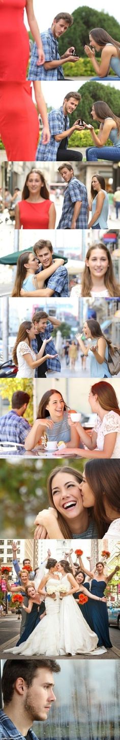 the collage shows many different people smiling and posing for pictures in front of each other