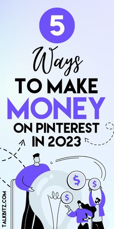 five ways to make money on pinterest in 2013