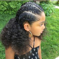 Mixed Race Hairstyles, Mixed Girl Hairstyles, Trendy We Fryzurach, Girls Braids, Back To School Hairstyles, Creative Hairstyles