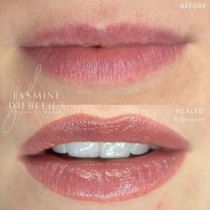 Permanent Makeup by Jasmine Diebelius on Instagram: "Sheer Lips Healed in a soft peachy nude 🍑💄 Client: ‘I want something natural, not too much colour change but more shape’ Me: ‘Say no more...... ✨🪄’ Used: @tinadaviesprofessional Cinnamon, Peach, Pink Coral Mix & 1RL / 7CM JASMINE15 for a discount on Tina Davies supplies except pigments 😘" Healed Lip Blush, Lip Healing, Permanent Lipstick, Semi Permanent Makeup, Cinnamon Color, Cosmetic Procedures, Nude Lip, Nude Color