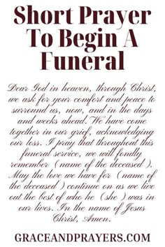 Are you seeking prayers for a funeral? Then we hope you can use these 11 opening prayers as a guide for the beginning of the funeral! Click to read all prayers for a funeral. Bible Readings For Funerals, Words For Sympathy Card, Sympathy Card Sayings, Sympathy Messages, Condolence Messages, Opening Prayer, Sympathy Quotes, Card Sayings, Scripture Reading