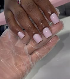 Natural Acrylic Nails Square, Toenails Acrylic, Plain Acrylic Nails, Solid Color Acrylic Nails, Overlay Nails, Ombre Acrylic Nails, Colored Acrylic Nails, Simple Acrylic Nails, Short Square Acrylic Nails