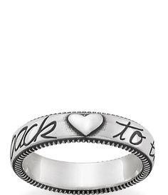 James Avery To the Moon and Back Ring | Dillard's Symbolic Sterling Silver Stackable Rings For Anniversary, Meaningful Engraved Silver Rings, Meaningful Silver Stackable Jewelry, Meaningful Silver Jewelry For Promise, Symbolic Sterling Silver Stackable Promise Rings, Stamped White Gold Jewelry For Promise, Silver Jewelry For Promise, Meaningful Sterling Silver Engraved Ring, Meaningful Sterling Silver Rings With Engraving Option