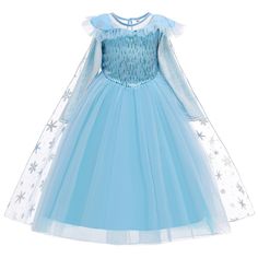 110cm 3t 120cm 4t 130cm 5t 140cm 6/7 Years Old 150cm 7/8 Years Old Princess Elsa Dress Kids, Elsa Blue Dress Frozen 1, Elsa Frozen Costume Kids, Elsa Frozen 2 Costume Kids, Blue Princess Dress For Winter, Blue Long Sleeve Princess Dress For Spring, Blue Winter Princess Dress, Frozen Dress Up, Princess Anna Costume