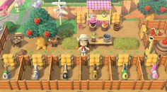 an animal crossing game is shown in this image