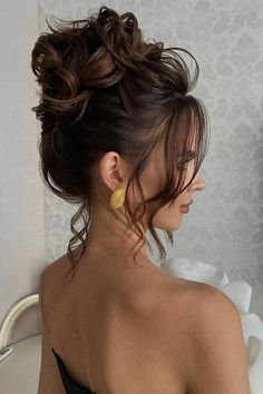 30 Great Ideas Of Wedding Updos For Long Hair Bridesmaid Hair Inspo, Κούρεμα Bob, Guest Hair, Fishtail Braid, Long Hair Wedding Styles, Long Hair Updo, Wedding Updo, Wedding Hair And Makeup, Romantic Weddings