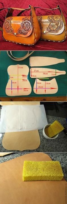 several different types of leathers are being made