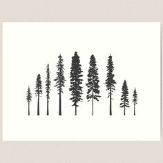 Lightly textured 100% cotton paper. Gallery quality vibrant prints with white border for easy framing. Multiple standard sizes offered. Additional sizes are available. Redwood Trees, Trees Art, Redwood Tree, Fine Line Tattoo, Line Tattoo, Fine Line Tattoos, Line Tattoos, Fine Line, Tree Art