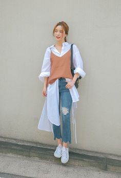 Korean Fashion Ideas, Korean Fashion Outfits, Korean Street, Korean Girl Fashion, Korean Fashion Trends, Ulzzang Fashion, Korea Fashion, Fashion Korean