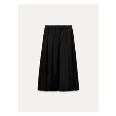 ZARA WOMAN COLLECTIONMidi skirt with a mid elastic waist. Pleats at waist. Balloon skirt. Rok Midi, Balloon Skirt, Cargo Shirts, Jeans Cargo, Waistcoat Dress, Zara Women, Women Skirts Midi, Knitwear Cardigan, Sweaters Knitwear