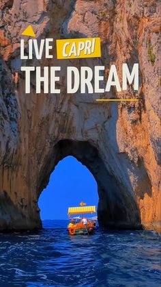 Capri Italy, Amazing Travel Destinations, Crystal Clear Water, Travel Bucket List, The Dream, Travel Experience, Nature Lover, The Amazing, Travel Inspiration