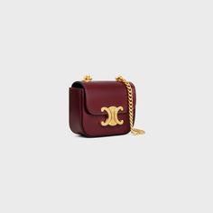 Celine Mini Bag, Light Burgundy, Mini Pouches, Sneaker Jewelry, Celine Bag, New Sneakers, Essential Bag, Wallet Bag, Chain Bags