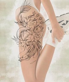 Tato Geisha, Dragon Tattoo For Women, Muster Tattoos, Spine Tattoos