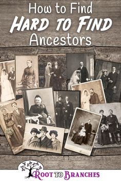 the cover of how to find hard to find ancestors