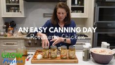 Canning Pressure Cooker, Easy Canning, Making Chicken, Fire Cider, New West, Knife Art, Pressure Cooker Recipes, Chicken Soup, Rotisserie Chicken