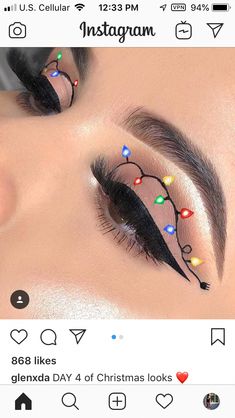 Silly Makeup, Eyeliner Idea