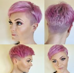 45 nuove foto di capelli corti tutte da guardare per il mese di maggio Super Short Haircuts, Asymmetrical Bob Haircuts, Bob Hairstyles For Thick, Latest Short Hairstyles, Short Hair Color, Trending Haircuts