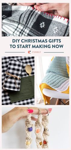 Christmas Gifts Simple Diy Christmas Gifts, Cozy Crafts, Easy Diy Christmas Gifts, Christmas Gifts To Make, Holiday Schedule, Unique Blankets, Holiday Entertaining, Simple Diy, Christmas Cards Handmade