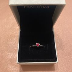 Pandora red heart ring Pandora Red Heart Ring, Red Heart Ring, Pandora Red, Antlers Decor, 2024 Board, Pandora Ring, Instagram Captions For Friends, Clothing Wishlist