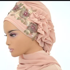 www.aishasbridal.com #hijab Hijab Gown, Church Suits And Hats, Bridal Cap, Bridal Hijab, Turban Hijab, Silk Scarf Wrap, Kaftan Designs