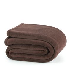 two brown blankets folded on top of each other