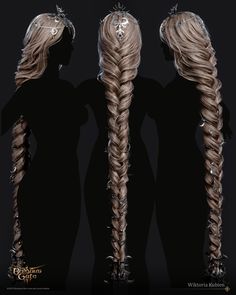 Tech Animation, Harajuku Wigs, Technical Artist, Cosplay Inspiration, Baldur's Gate 3, Baldurs Gate, Kawaii Hairstyles, Cosplay Diy