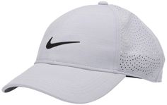 PRICES MAY VARY. Aerobill technology - lightweight and breathable Laser perforations for added ventilation and breathability Silicone Nike Swoosh on front panel One size fits most Branded Caps, Nike Womens, Nike Swoosh, Nike Golf, Panel Siding, Custom Fit, Running Errands, Hats For Women, Polyester Spandex