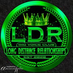 the logo for l d r and voice club, long distance radiohips est 2009