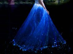 Light Up The Night Prom Dress, Wedding Dresses Neon, Celestial Wedding Dress Purple, Led Tulle Skirt, Unconventional Colored Wedding Dress, Fiber Optic Dress Formal, Neon Blue Wedding Dress, Light Up Wedding Dress Gowns, Light Up Tutu Skirt