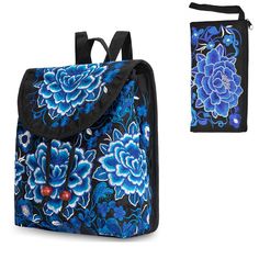 PRICES MAY VARY. This women's backpack is made from high-quality canvas material to ensure durability and longevity. It is beautifully embroidered with intricate designs ranging from simple patterns to complex designs, featuring vibrant colors and expert stitching The dimension of the embroidered backpack purse is 9"L x 5.1"W x 11.7"H, making it a lightweight option for women. It features a large main compartment with an inner zipper pocket and a zippered compartment at the back. The backpack is Embroidered Rectangular Backpack For Travel, Embroidered Rectangular Backpack, Rectangular Embroidered Travel Backpack, Rectangular Embroidered Backpack For Travel, Embroidered Rectangular Backpack For Daily Use, Daily Use Embroidered Rectangular Backpack, Boho Backpack Purse, Boho Backpack, Embroidered Backpack