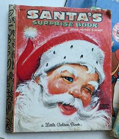 the santa's surprise book by joan potter stewart, illustrated by john golden books