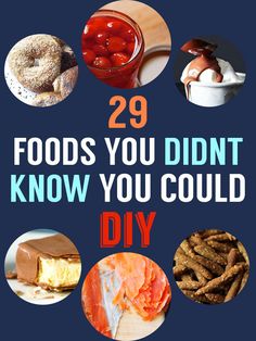 the cover of 29 foods you didn't know you could diy