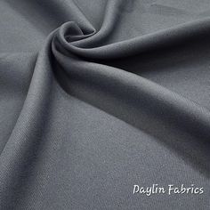 Material: Content: 100% polyester Stretch: Minimal to none Width: 58/60 inches Weight: 280 Grams per Square Meter Edge: Straight Description: Prominent diagonal rib on the face and and smooth surface on the back. Gabardine is a tough, tightly woven fabric used to make suits, overcoats, trousers, uniforms, windbreakers and other garments. Uses: Suits, overcoats, trousers, uniforms, costumes, crafts, etc. While every care has been taken to ensure the accuracy of the colors depicted in our images, please be aware that due to dye lot variation (or shade) on your personal computer or mobile phone, monitor resolution settings, Lighting, photo processing software, and other factors it is almost impossible to represent color to 100% accuracy. SAMPLE/SWATCH: 2x2 inches for $5.29 each, free shipping Stretch Gray Bottoms In Seamless Fabric, Tailored Gray Tuxedo In Suiting Fabric, Gray High-stretch Elastane Bottoms, Suit Overcoat, Grey Nylon Fabric, Gray Single-breasted Blazer In Suiting Fabric, Photo Processing, Us Images, Woven Fabric